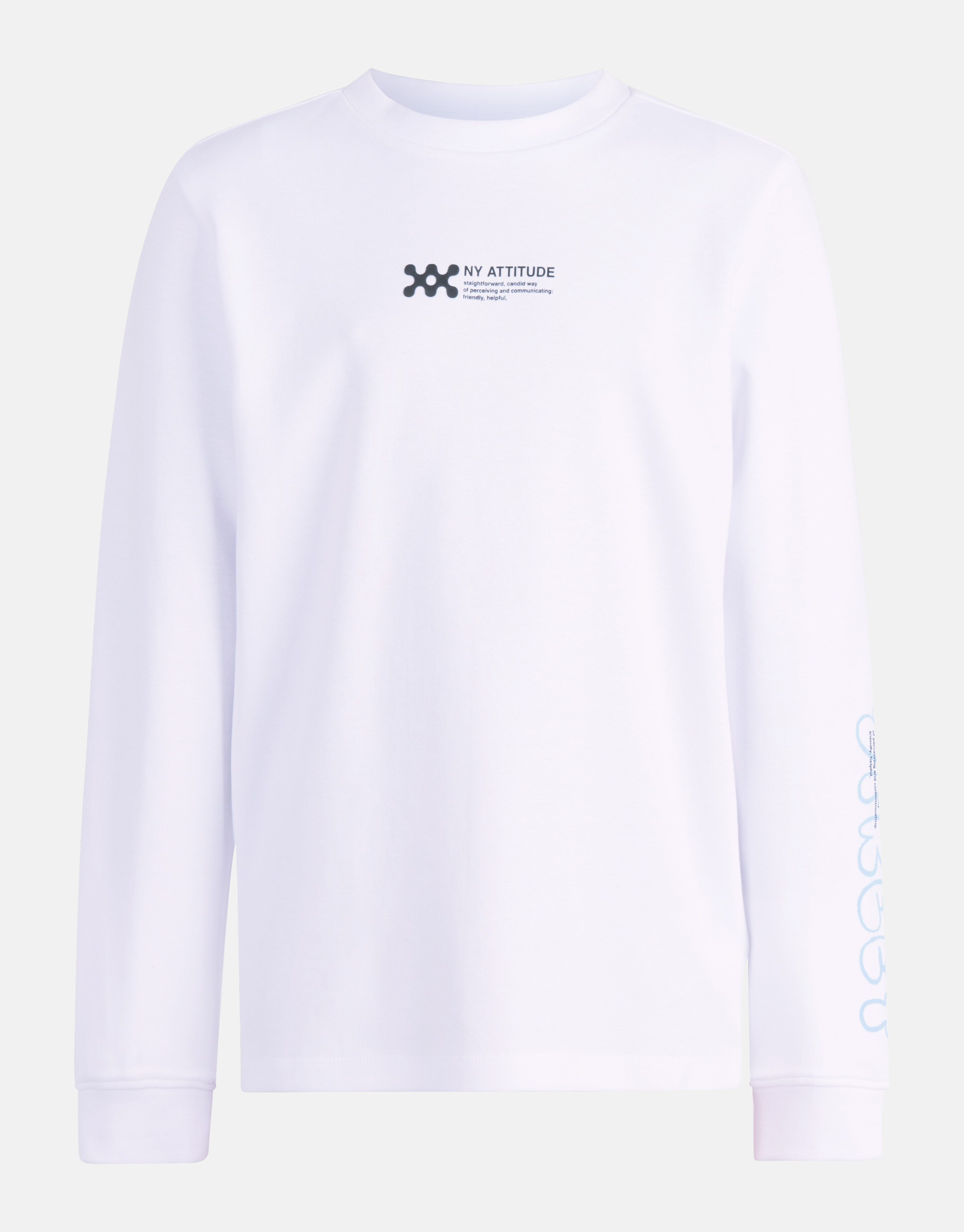 Grafisch Longsleeve Wit SHOEBY BOYS