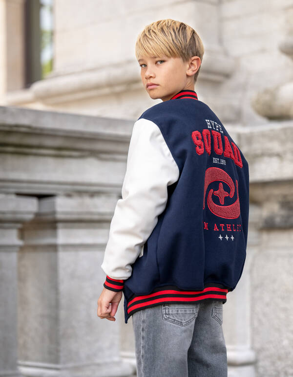 College Bomber Jack Blauw SHOEBY BOYS