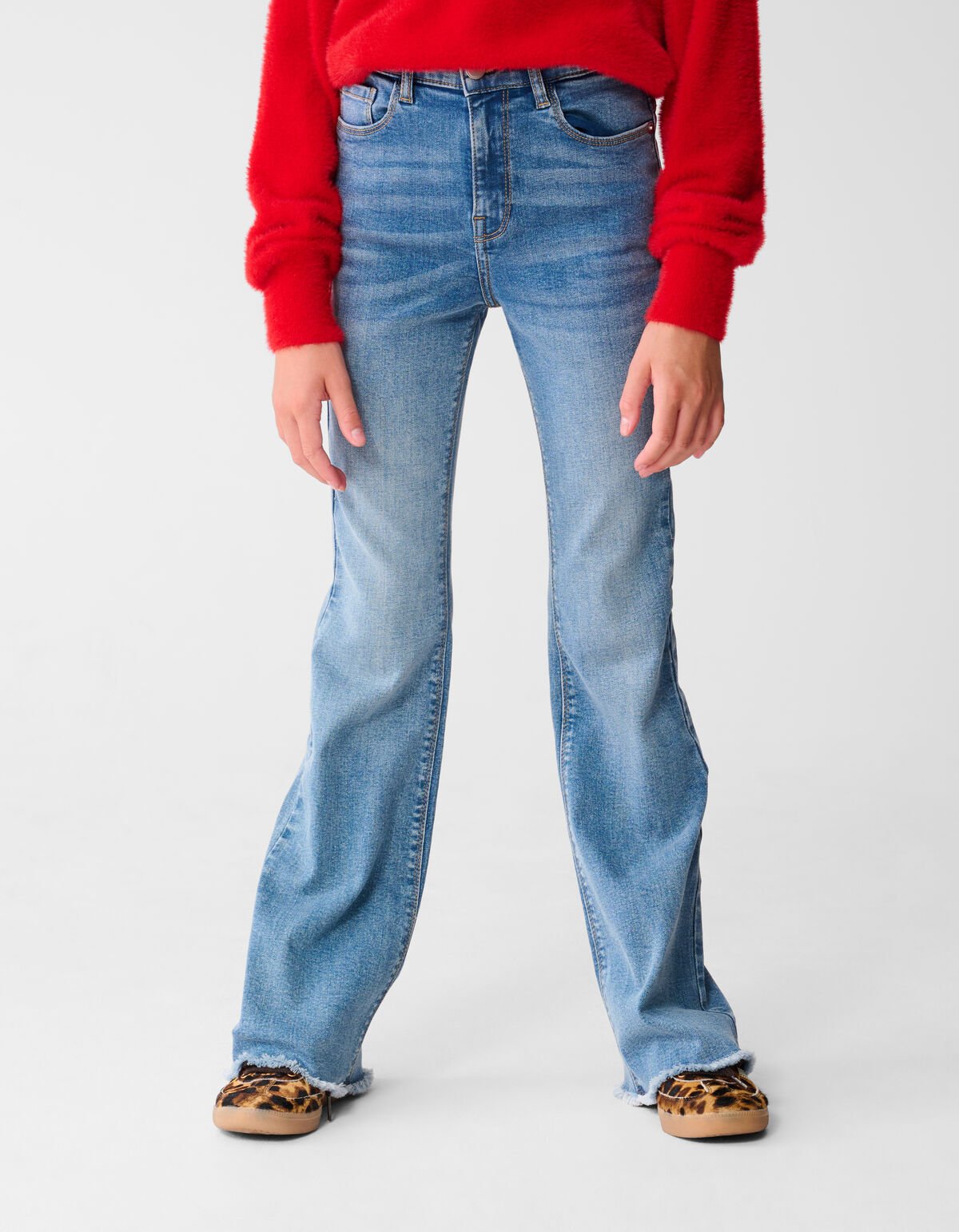 Flared Fit Jeans Mediumstone SHOEBY GIRLS