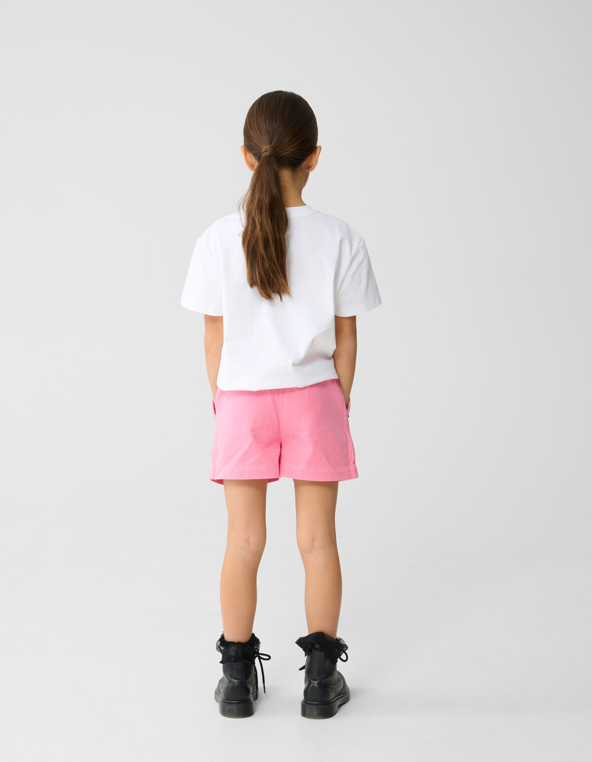 Strass Korte Broek Lichtroze SHOEBY GIRLS