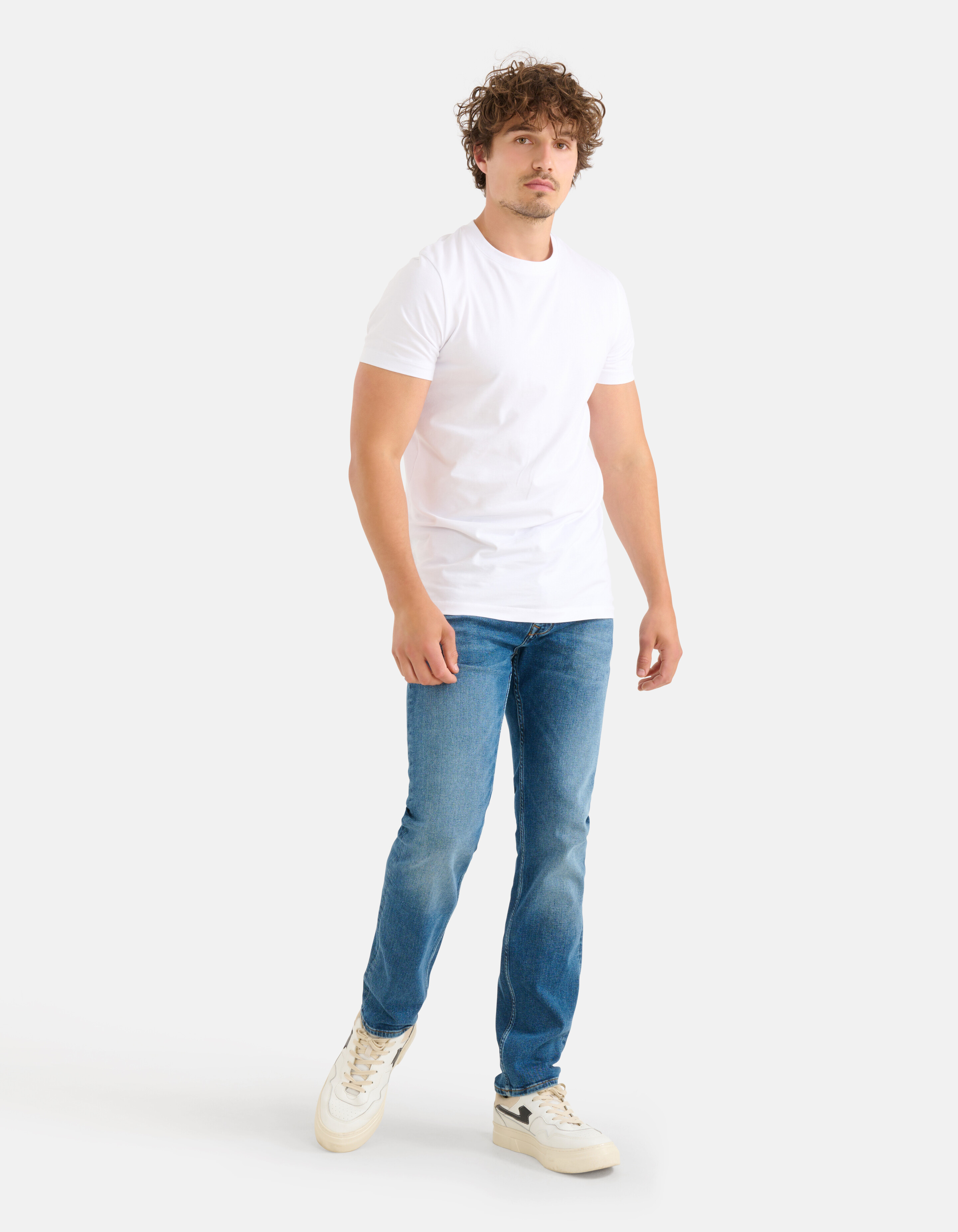 Straight Fit Jeans Mediumstone L34 SHOEBY MEN