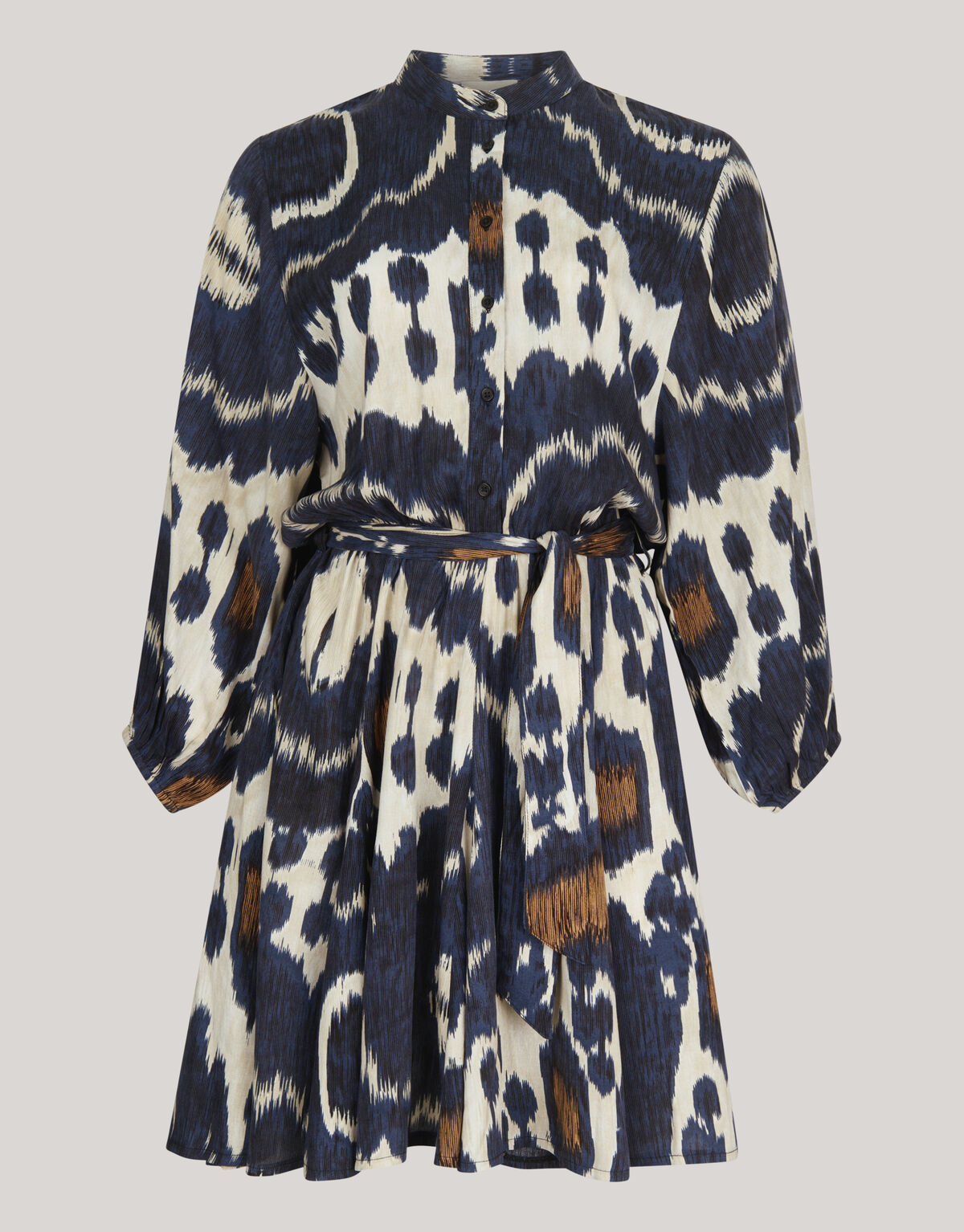 Printed Jurk Donkerblauw SHOEBY WOMEN