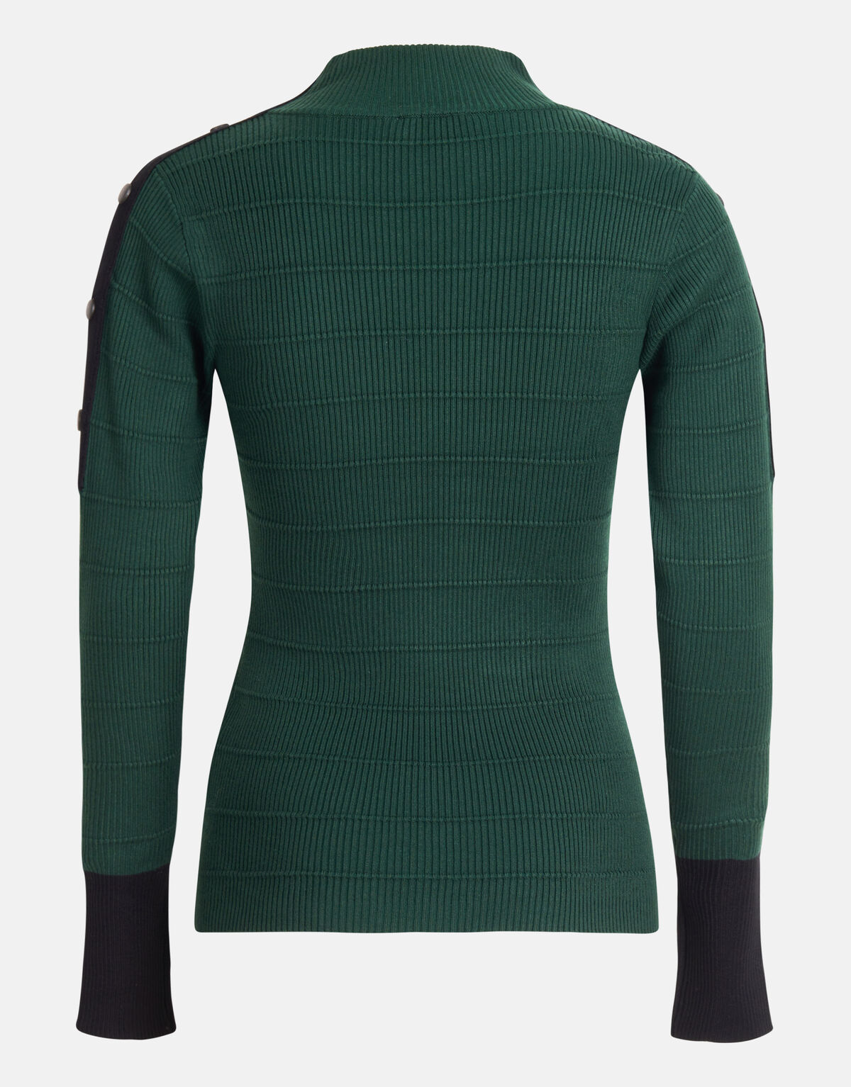 Knopen Trui Donkergroen SHOEBY WOMEN