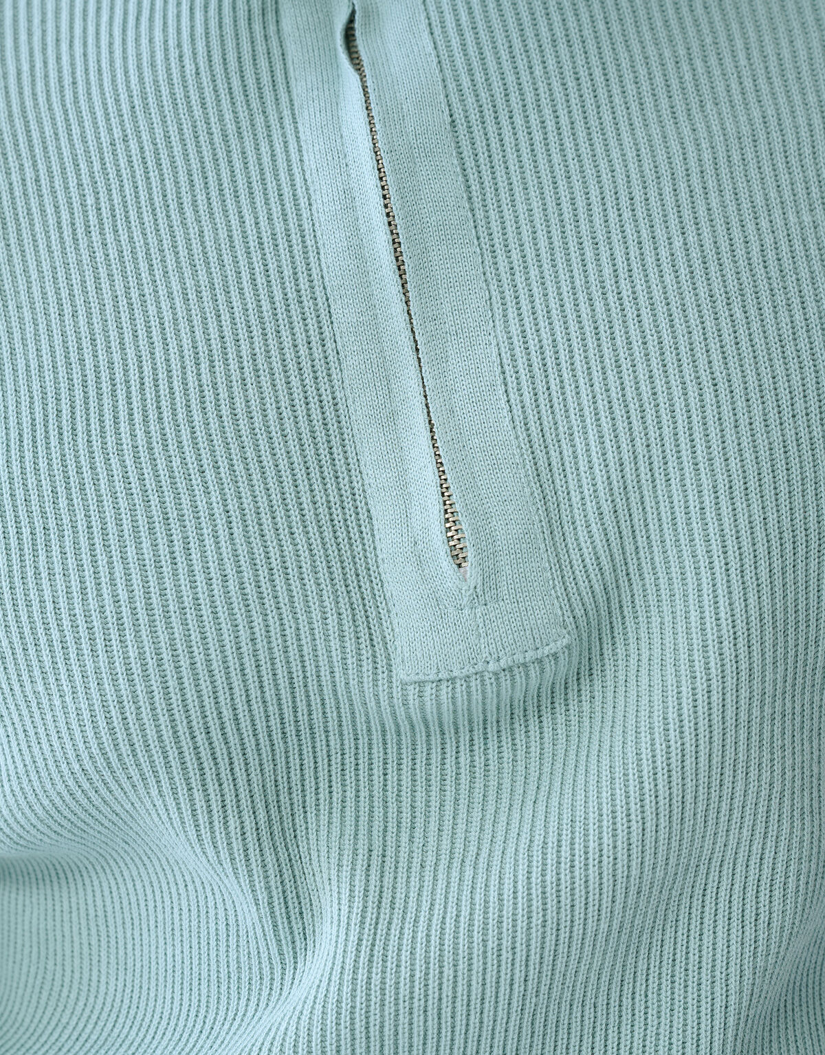 Zipper Trui Lichtgroen SHOEBY MEN