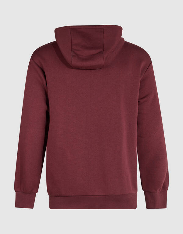 Embroidery Hoodie Donkerrood SHOEBY MEN