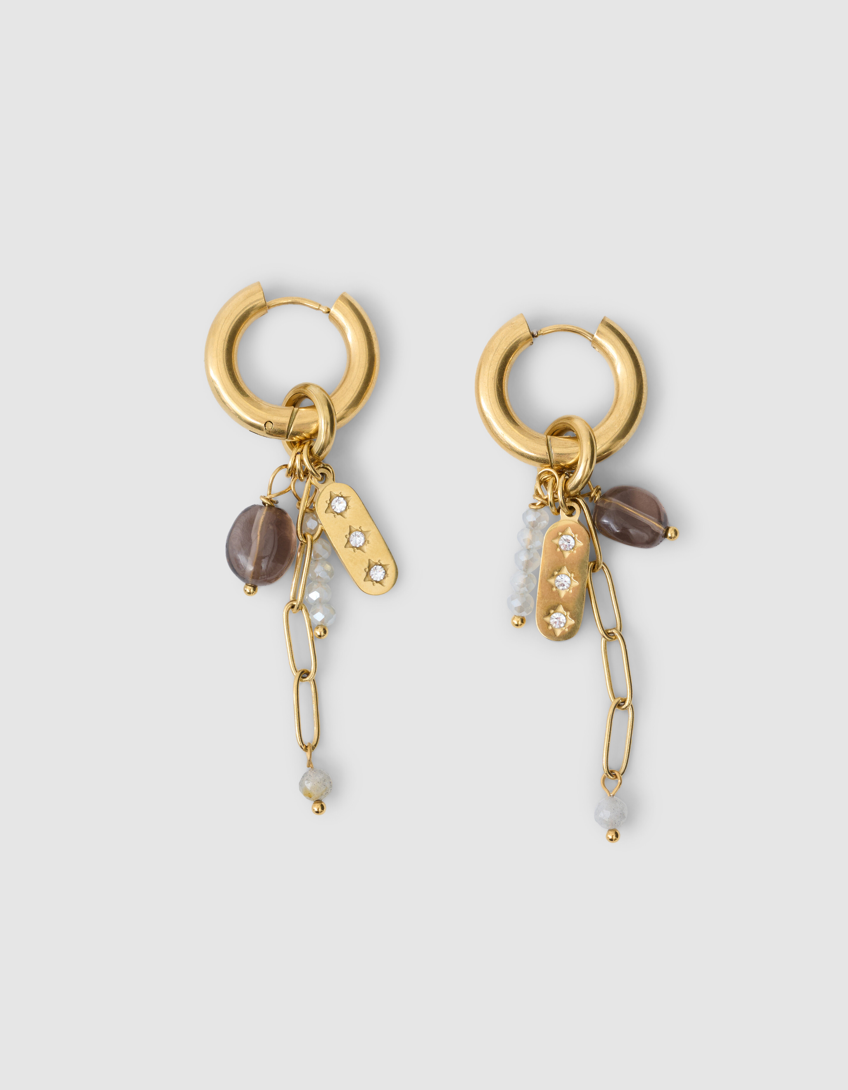 Charm Hoops Oorbellen Goud SHOEBY ACCESSOIRES