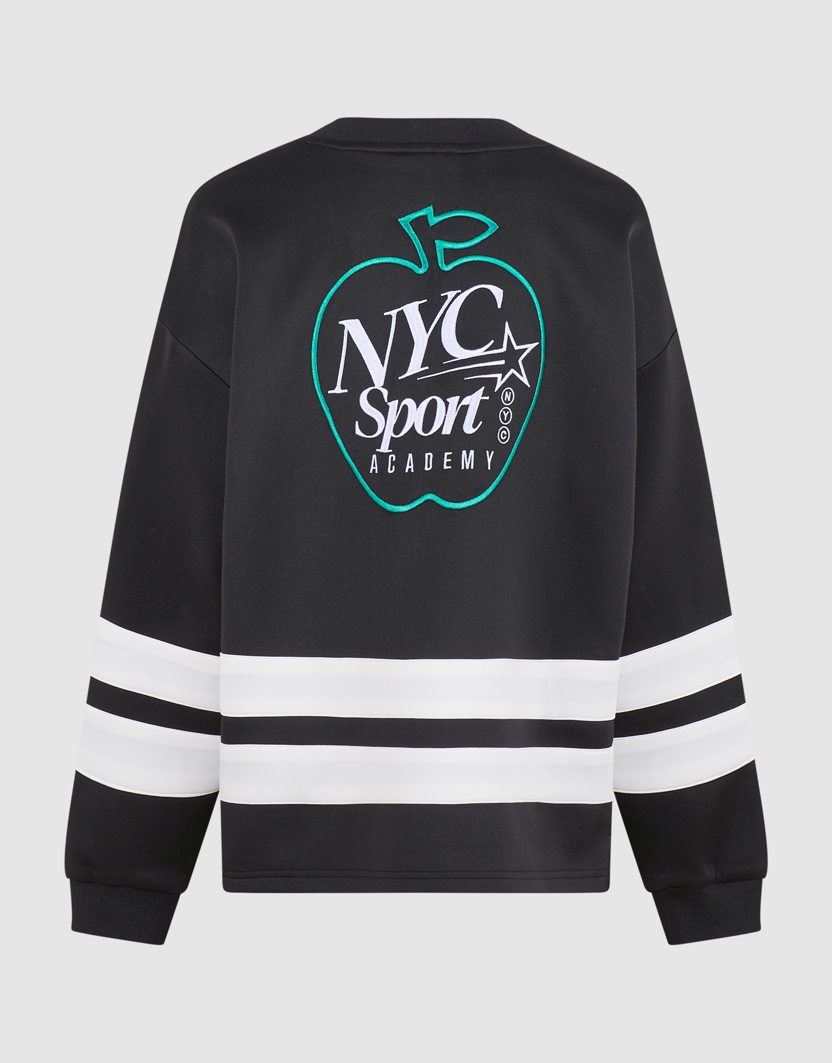 Oversized Fit Artwork Sweater Zwart SHOEBY BOYS