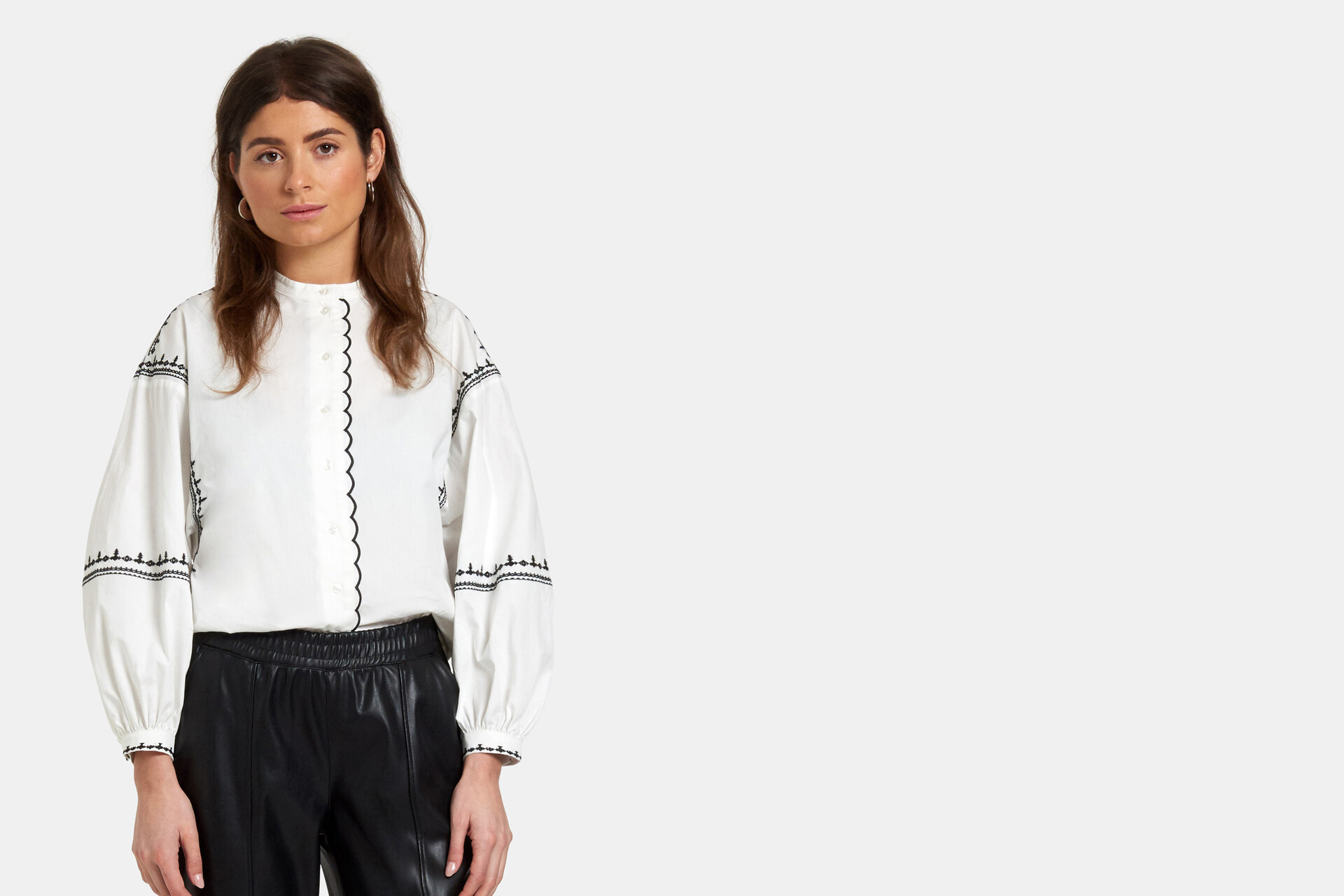 Folk Blouse by Lonneke