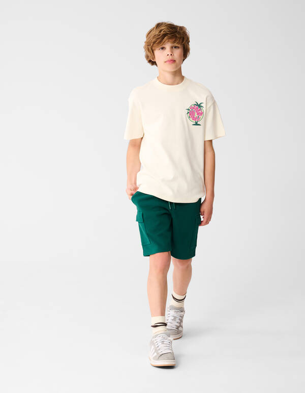 Cargo Short Donkergroen SHOEBY BOYS