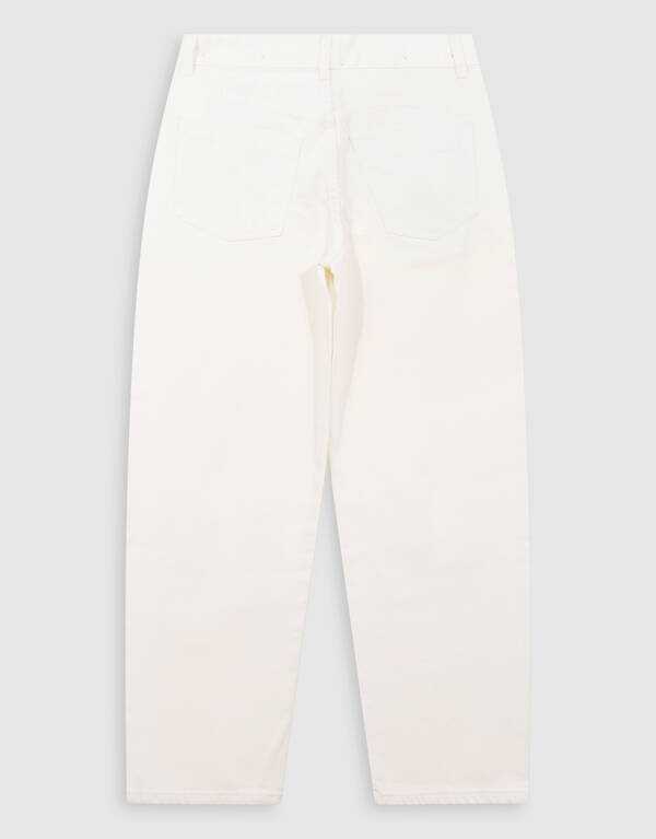 Barrel Fit Jeans Wit SHOEBY WOMEN