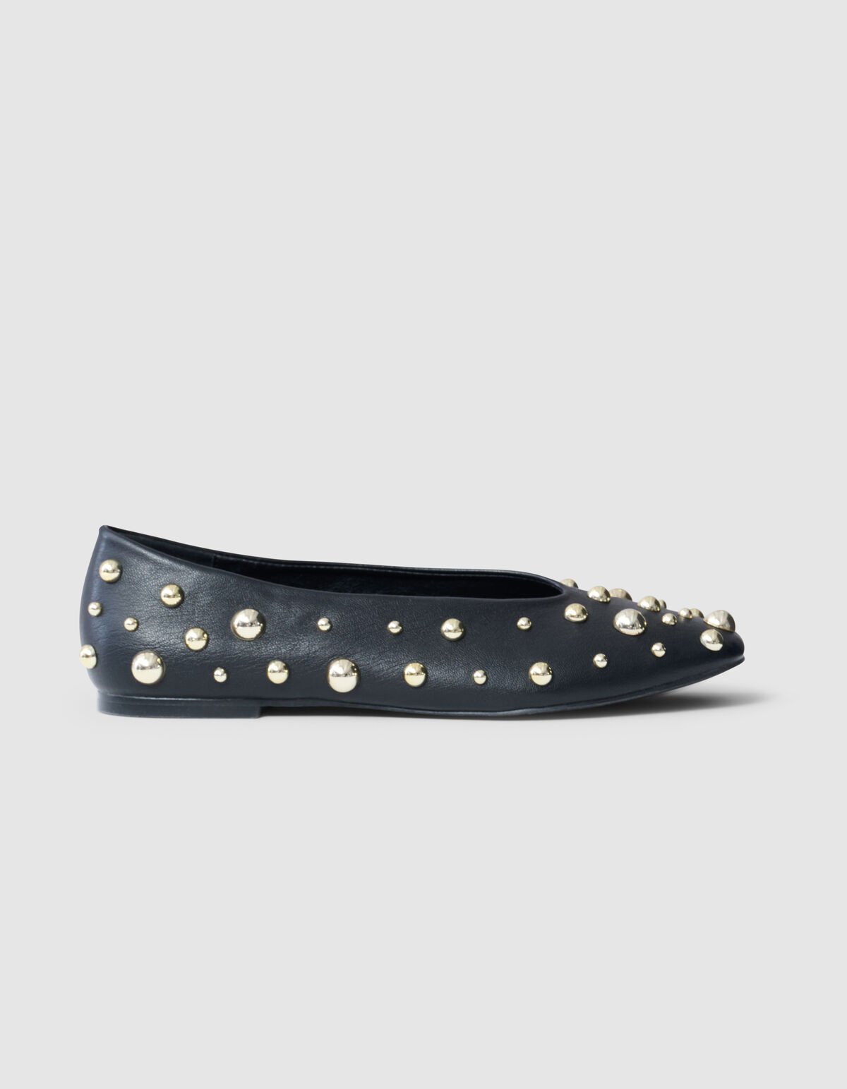 Studs Ballerina's Zwart SHOEBY SHOES