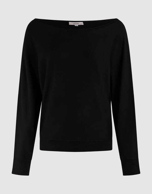 Vleermuis Trui Zwart SHOEBY WOMEN