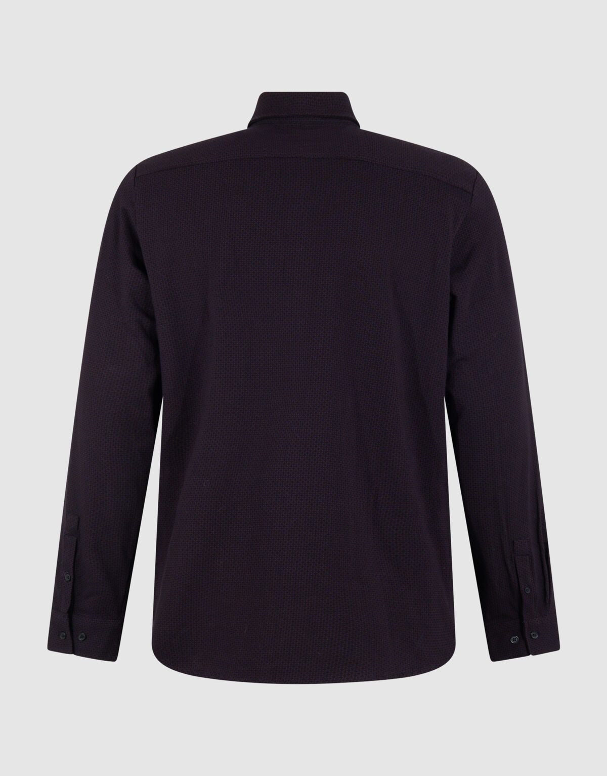 Printed Logo Overhemd Donkerrood SHOEBY MEN