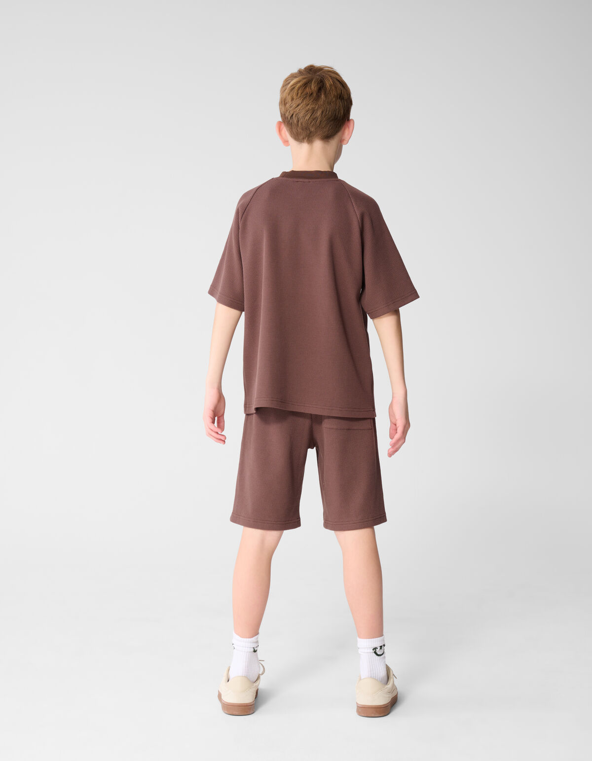 Waffle Short Donkerbruin SHOEBY BOYS