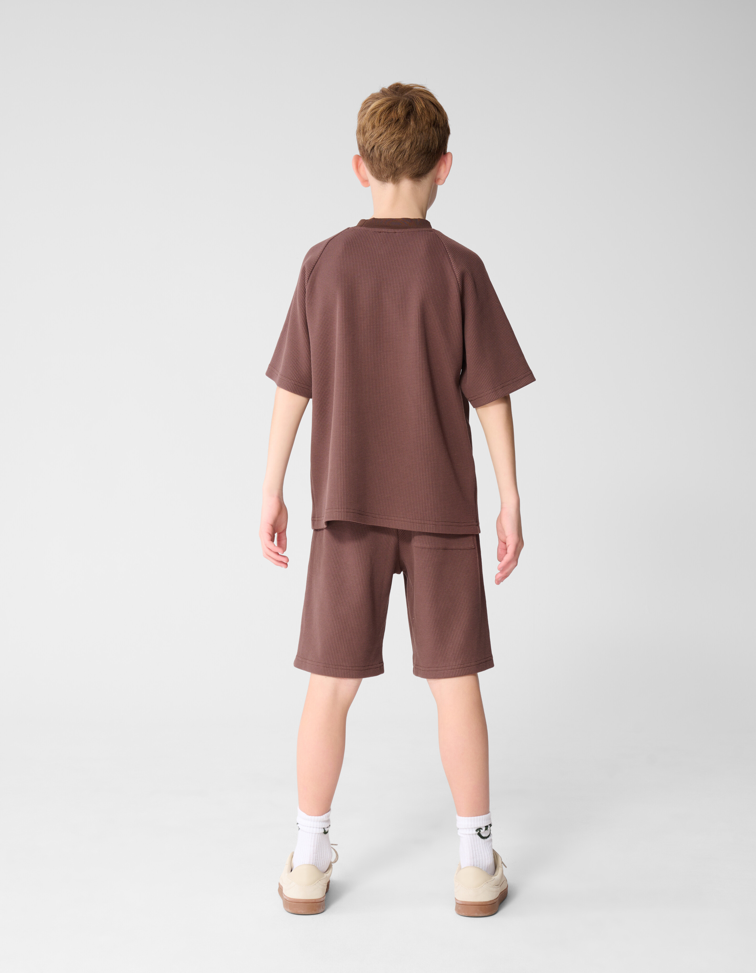 Waffle Short Donkerbruin SHOEBY BOYS