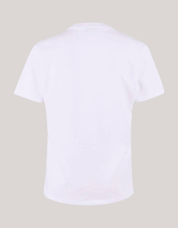 Basis T-shirt Wit SHOEBY WOMEN
