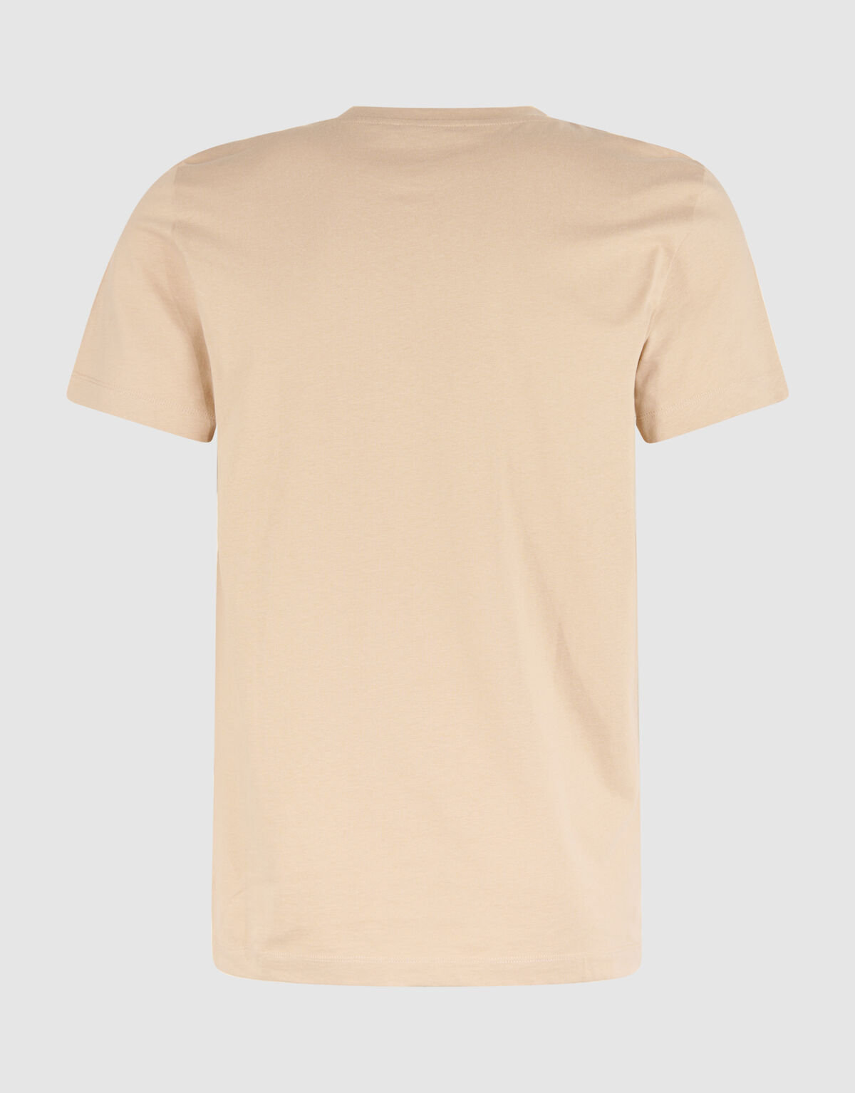 Flower Block T-shirt Zand SHOEBY MEN