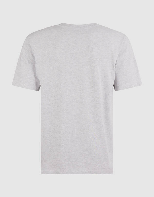Diagonal T-shirt Lichtgrijs SHOEBY MEN