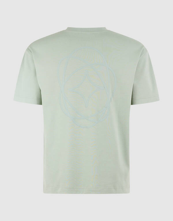 Graphic Spark T-shirt Lichtgroen SHOEBY MEN