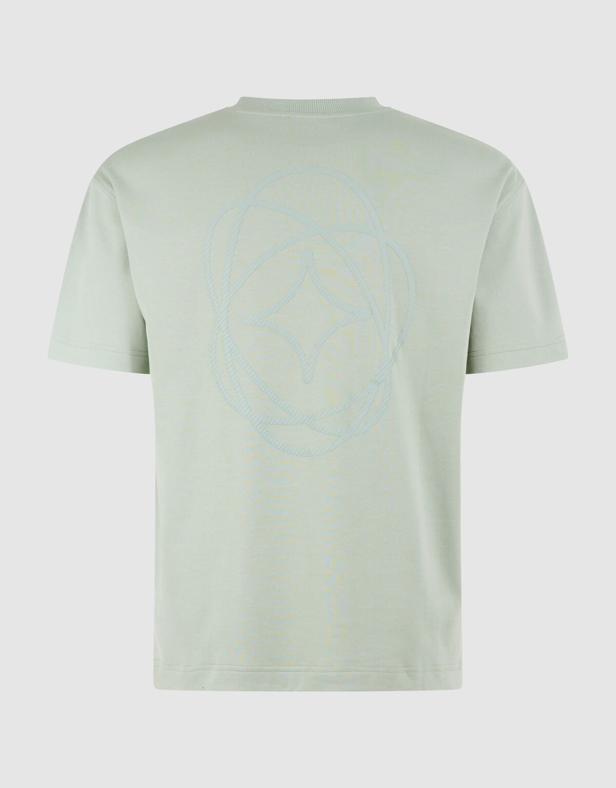 Graphic Spark T-shirt Lichtgroen SHOEBY MEN