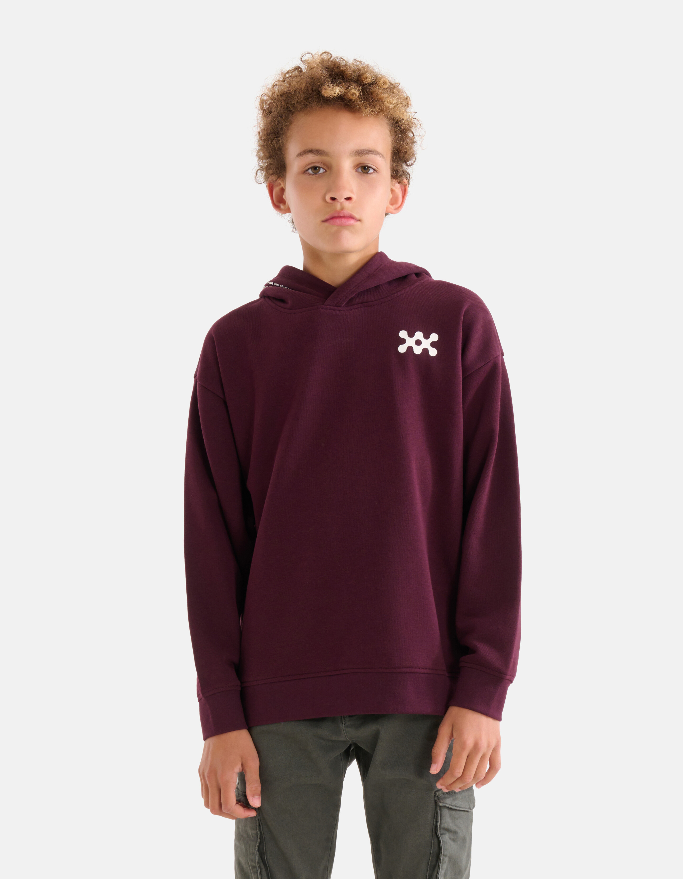 Basis Hoodie Bordeaux SHOEBY BOYS