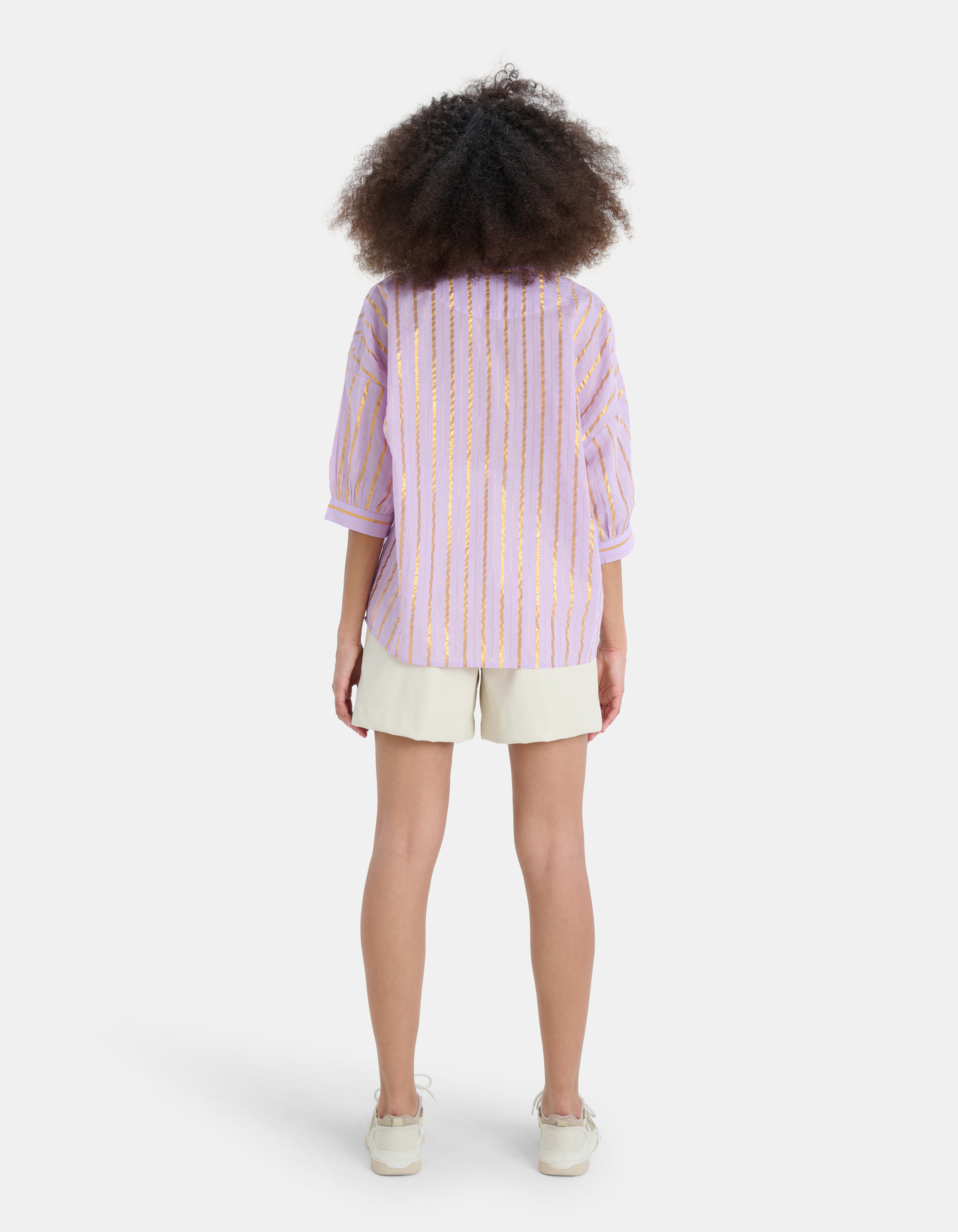 Yarn Dyed Stripe Blouse EKSEPT