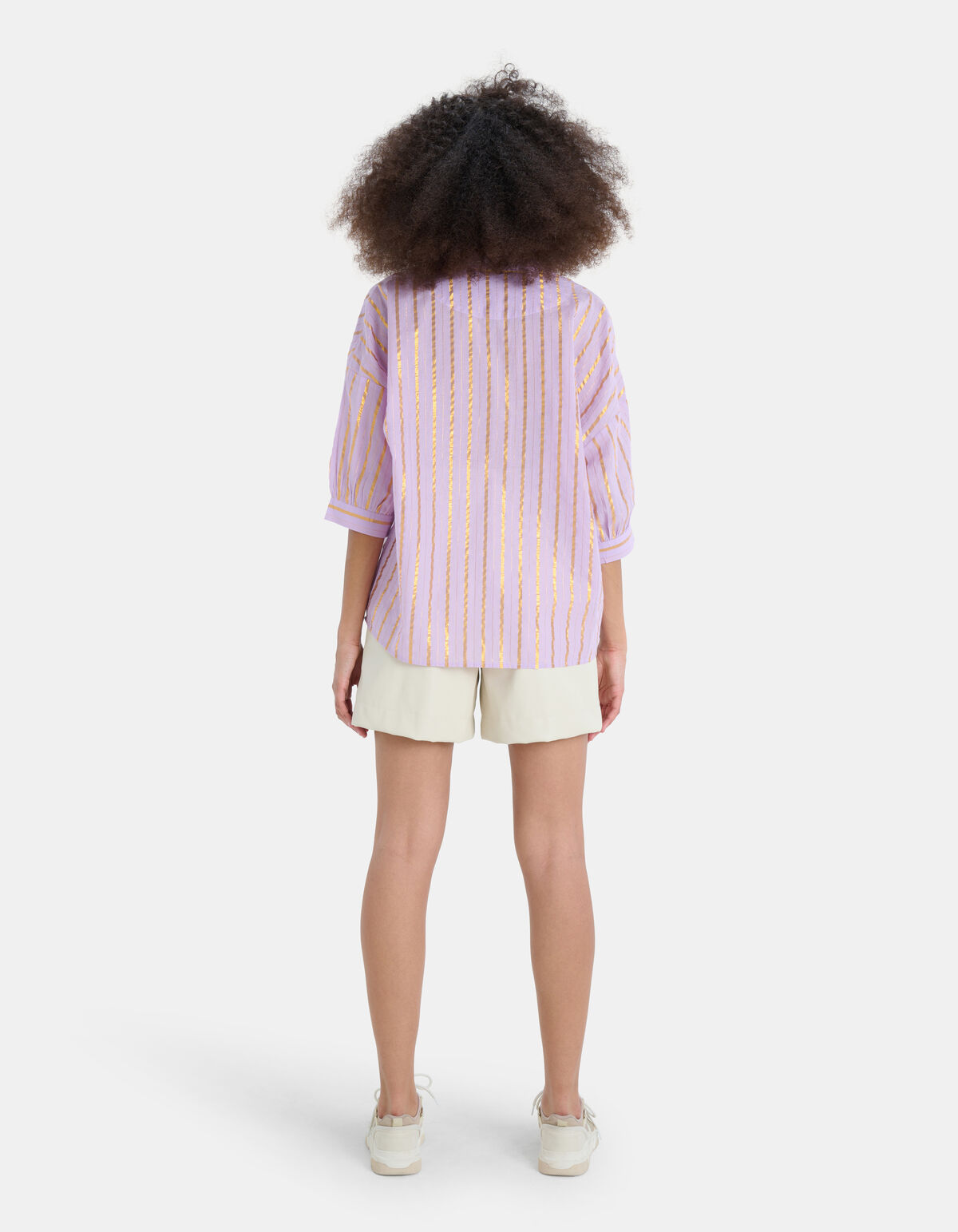 Yarn Dyed Stripe Blouse EKSEPT