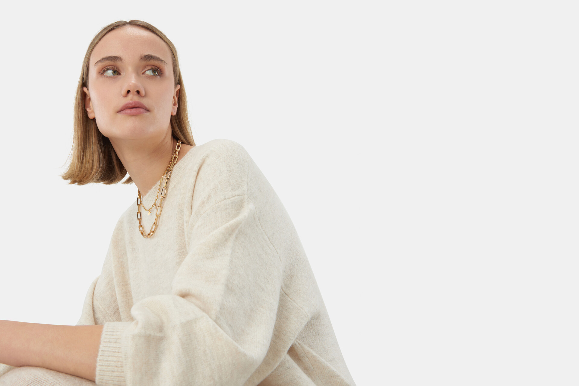 Plain Knit Jurk EKSEPT