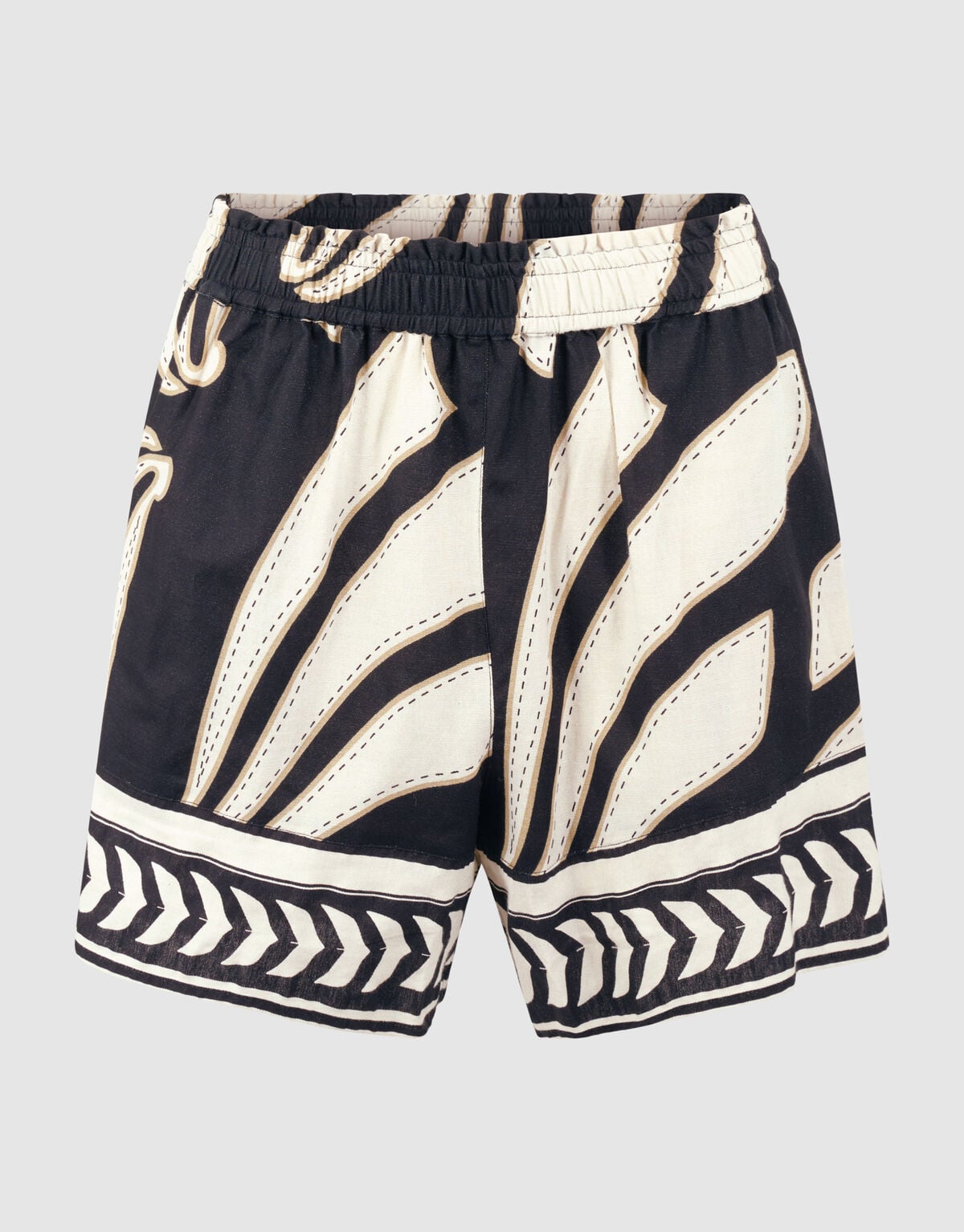 Printed Short Zwart SHOEBY WOMEN