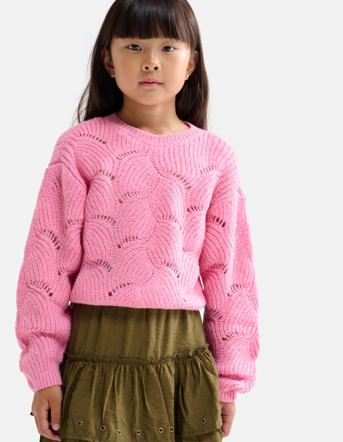 Gebreide Trui Roze SHOEBY GIRLS
