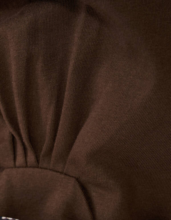 Knot T-shirt Bruin SHOEBY WOMEN