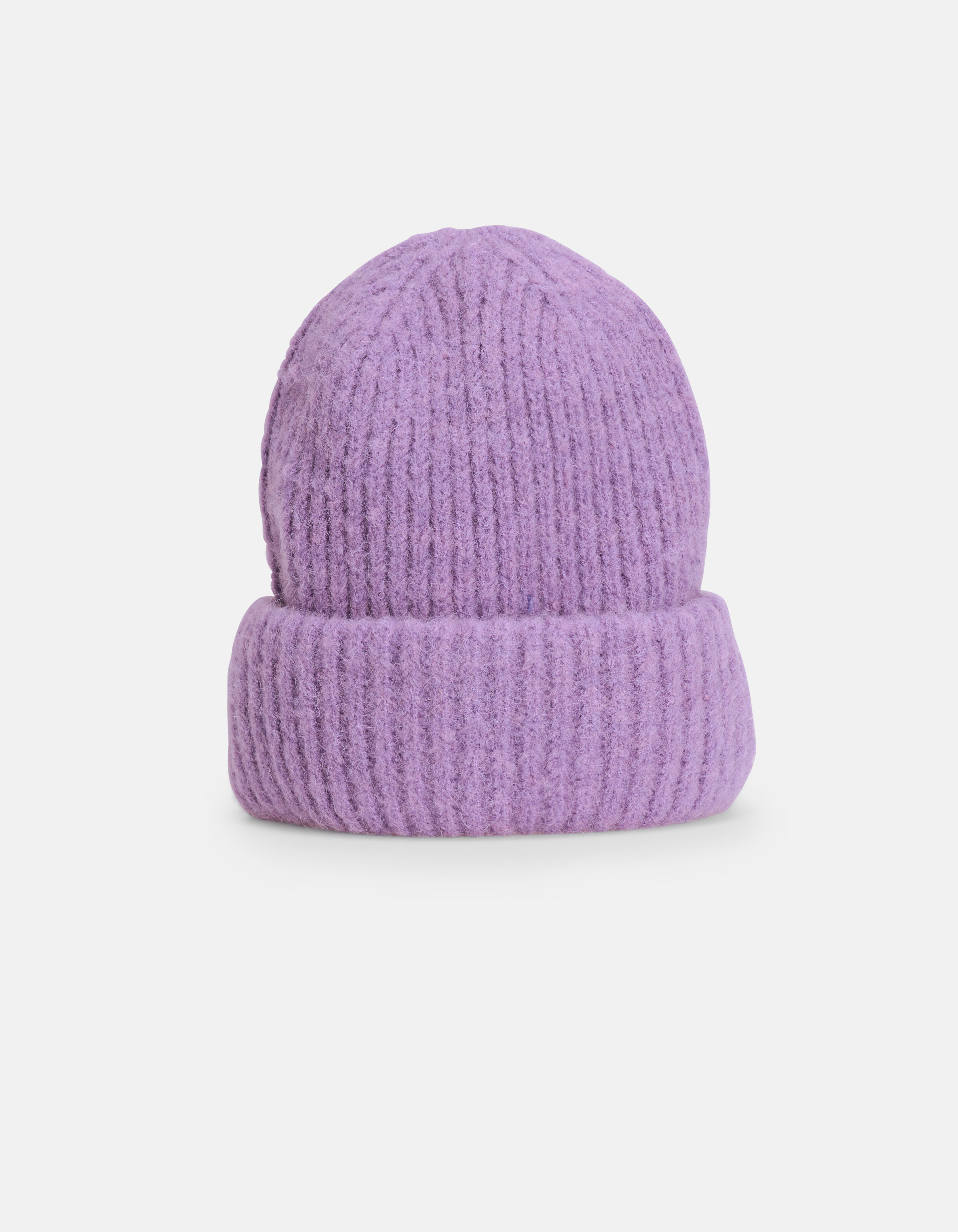 Gebreide Beanie Paars SHOEBY ACCESSOIRES