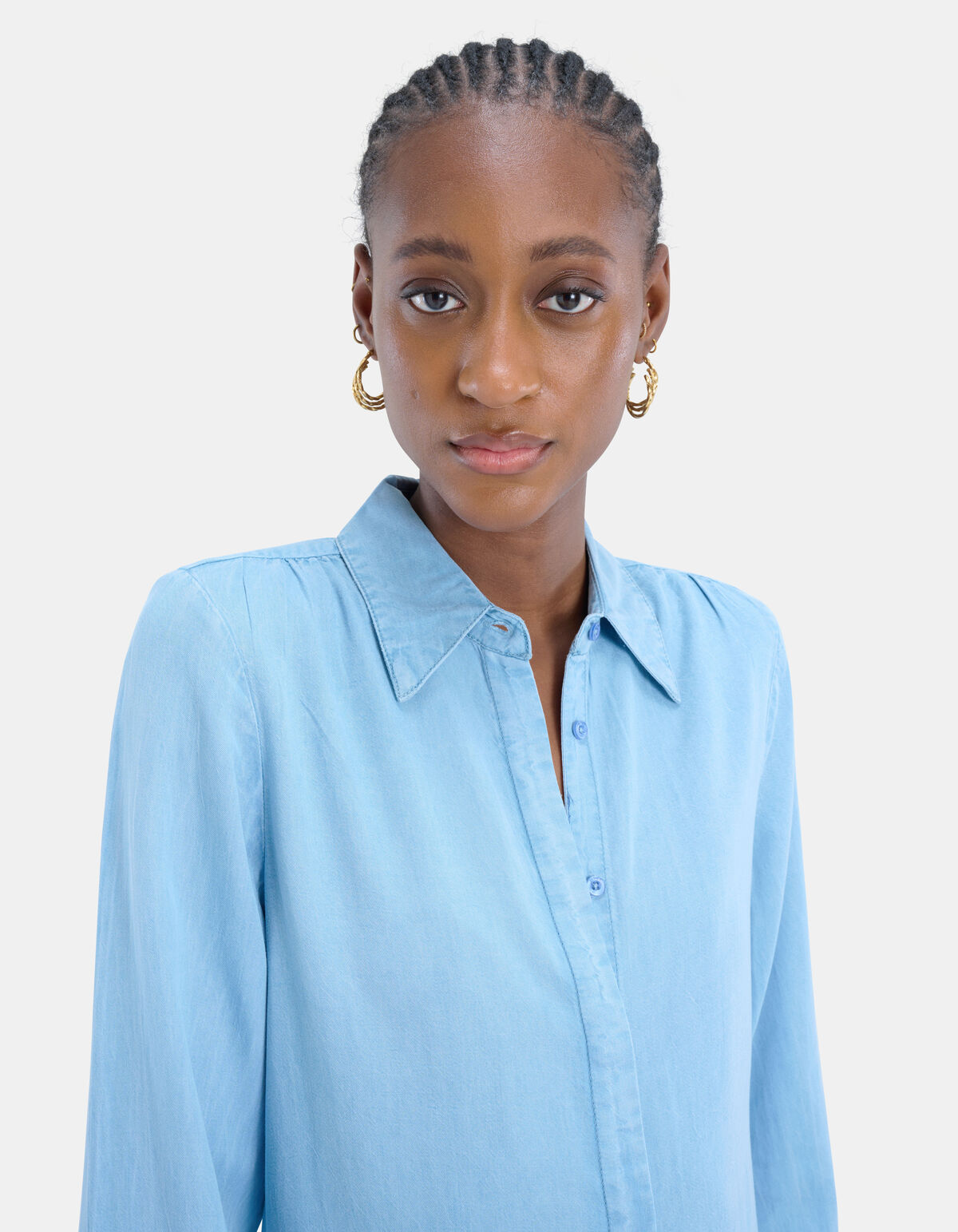 Lyocell Rayzor Blouse Jurk EKSEPT