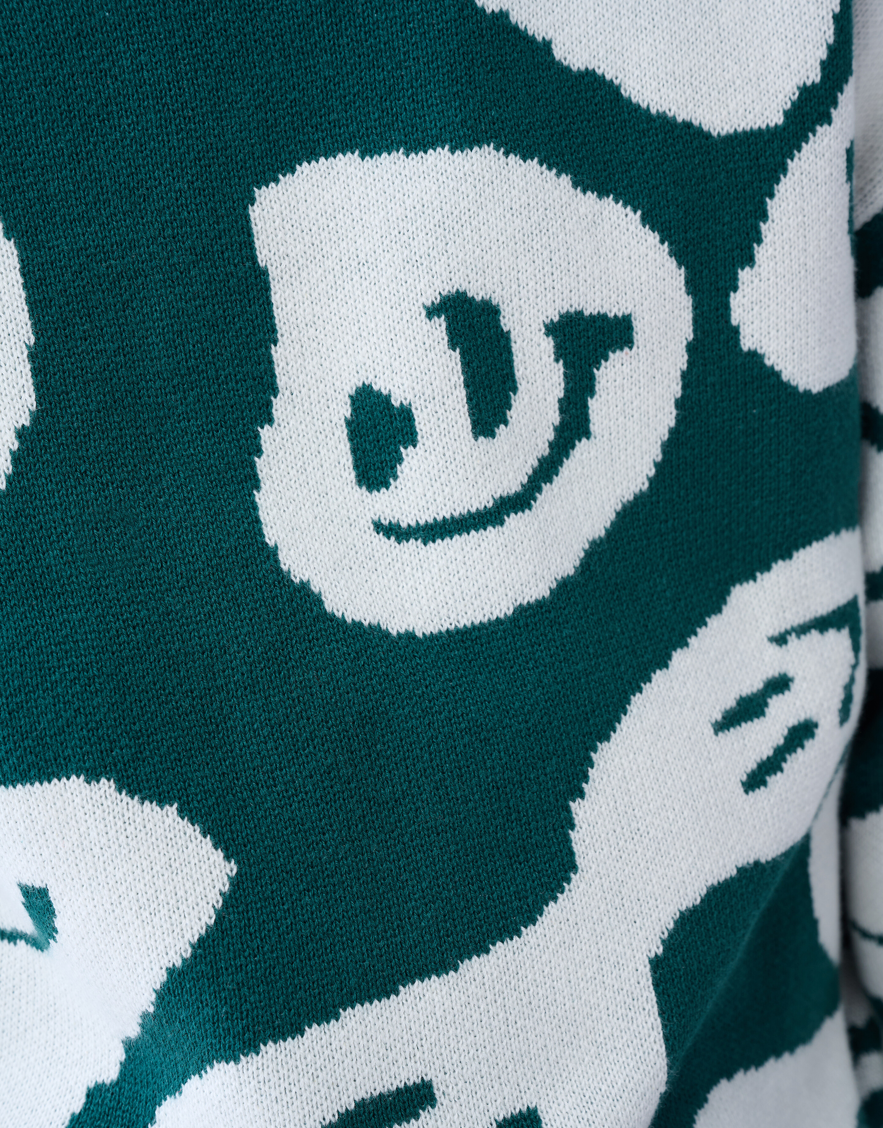 Printed Trui Donkergroen SHOEBY BOYS