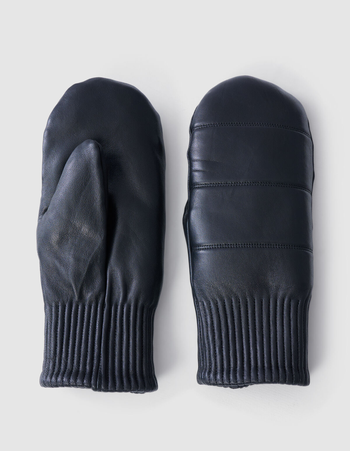 Leren Wanten Zwart SHOEBY ACCESSOIRES