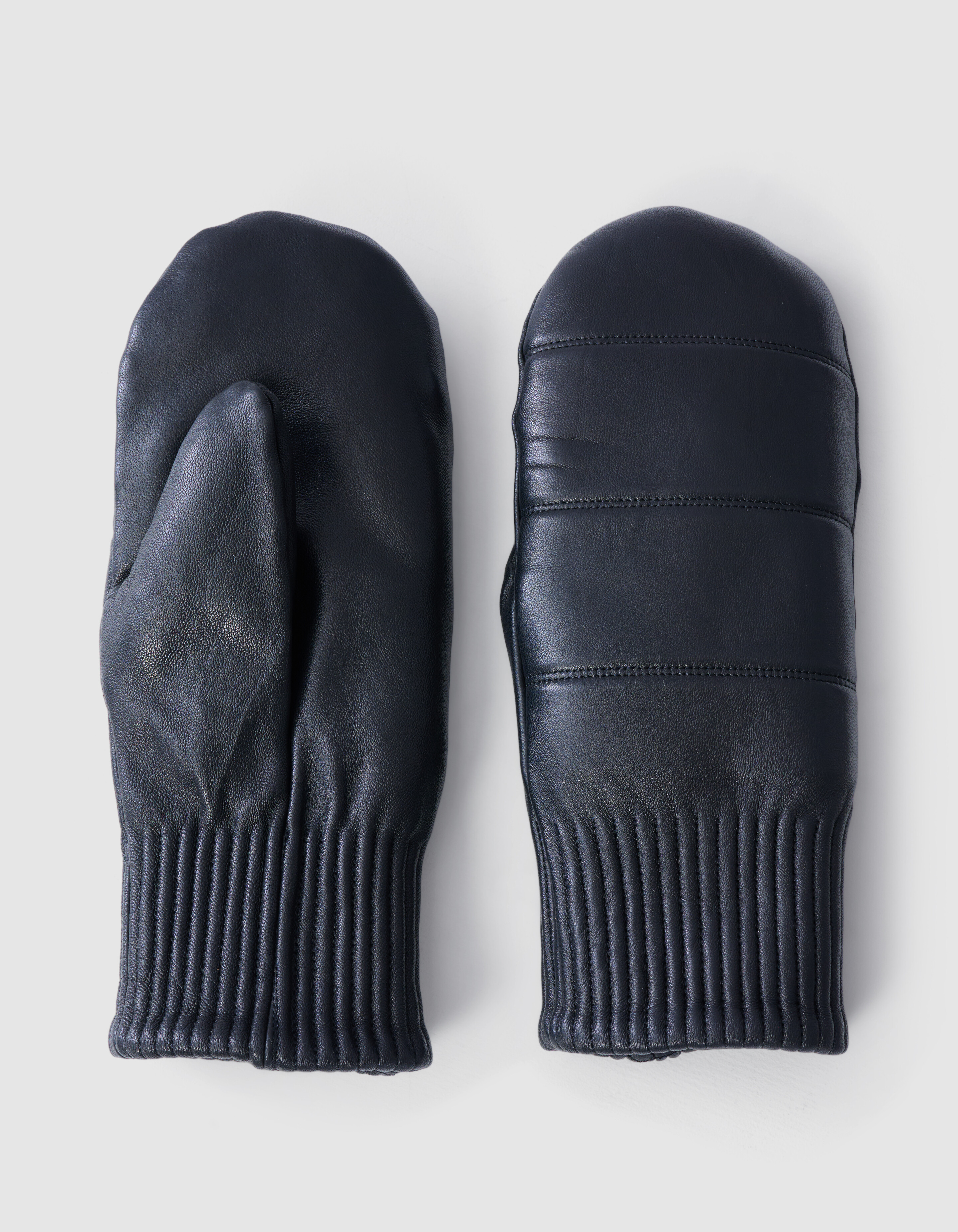 Leren Wanten Zwart SHOEBY ACCESSOIRES