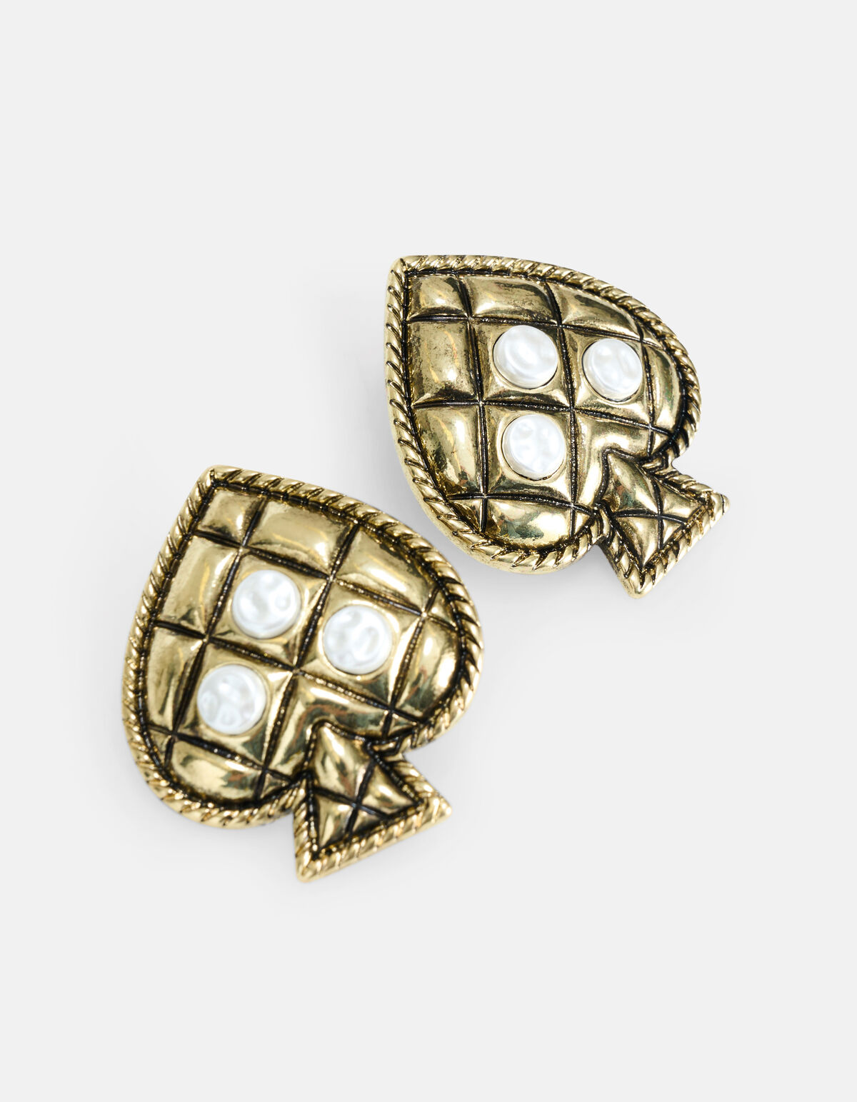 Klaver Oorbellen Goud SHOEBY ACCESSOIRES