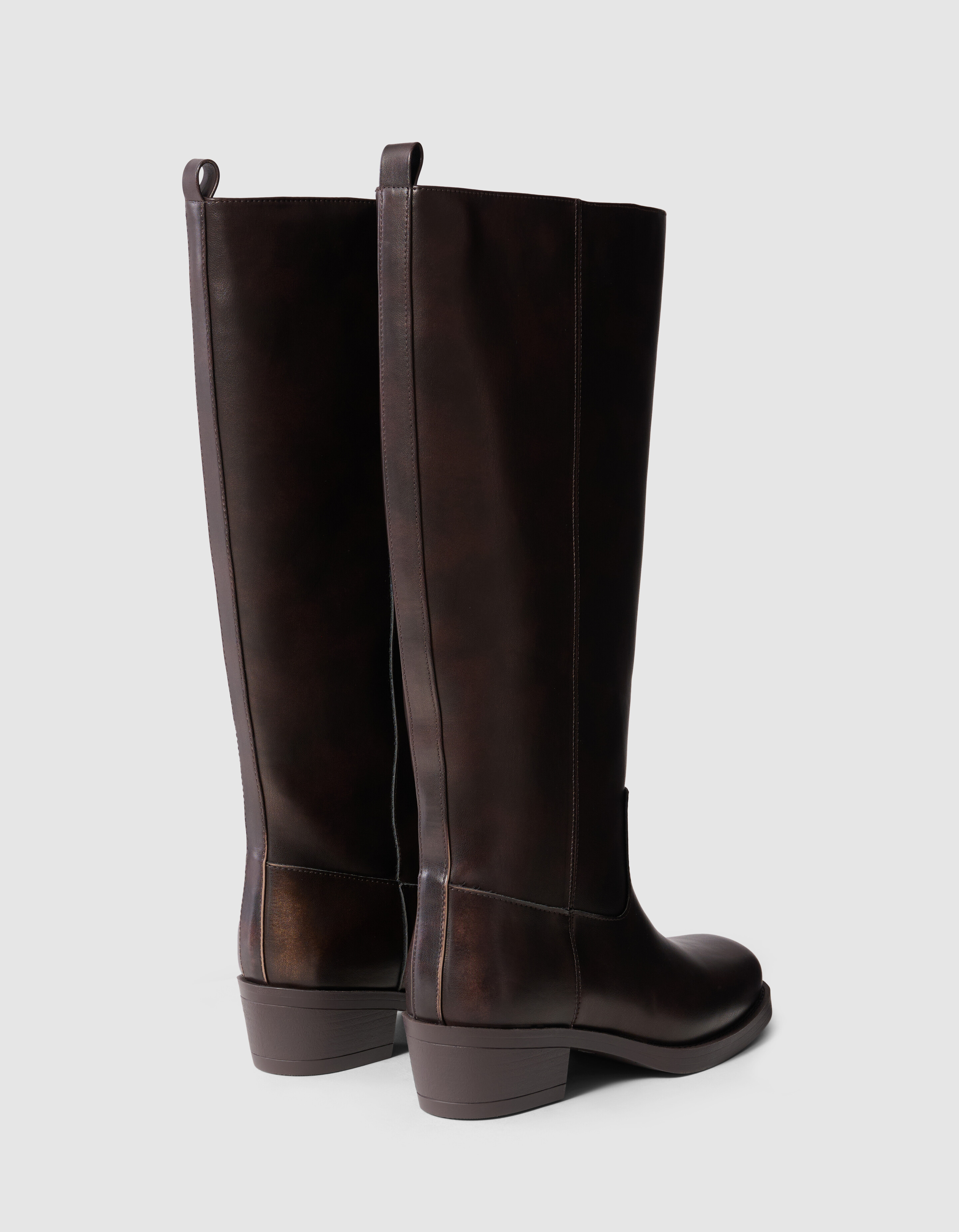 Hoge laarzen Donkerbruin SHOEBY SHOES