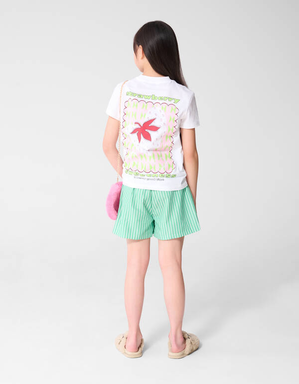 Sweetness Artwork T-shirt Wit SHOEBY GIRLS