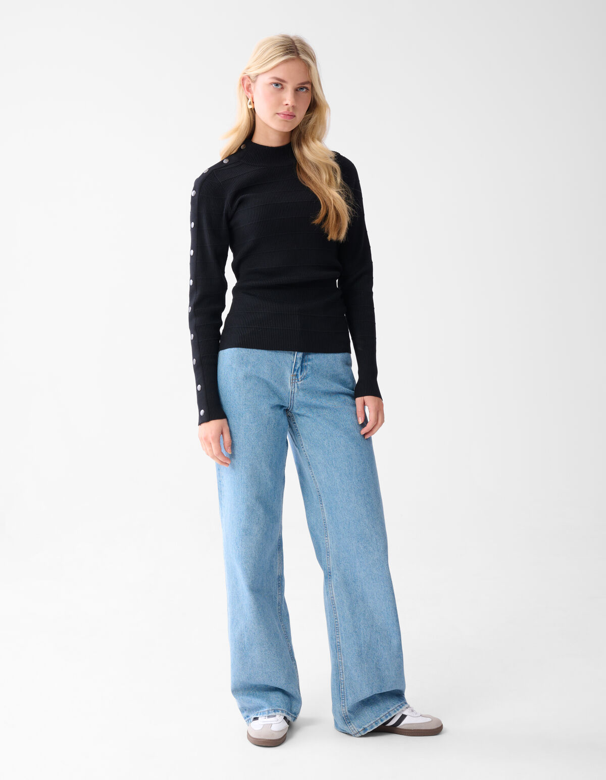 Button Coltrui Zwart SHOEBY WOMEN