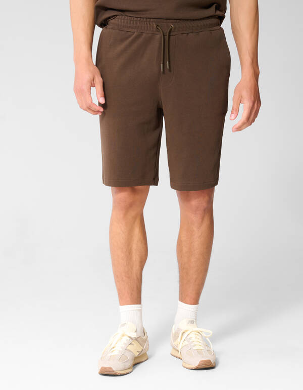 Relaxed Fit Short Donkerbruin SHOEBY MEN