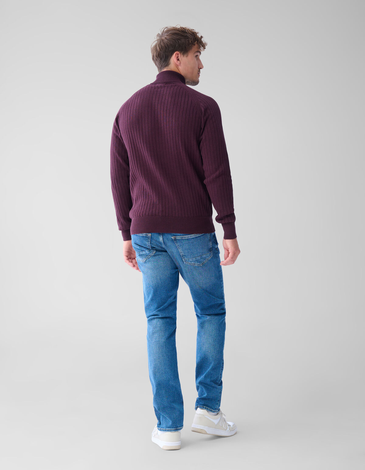 Rib Coltrui Donkerrood SHOEBY MEN