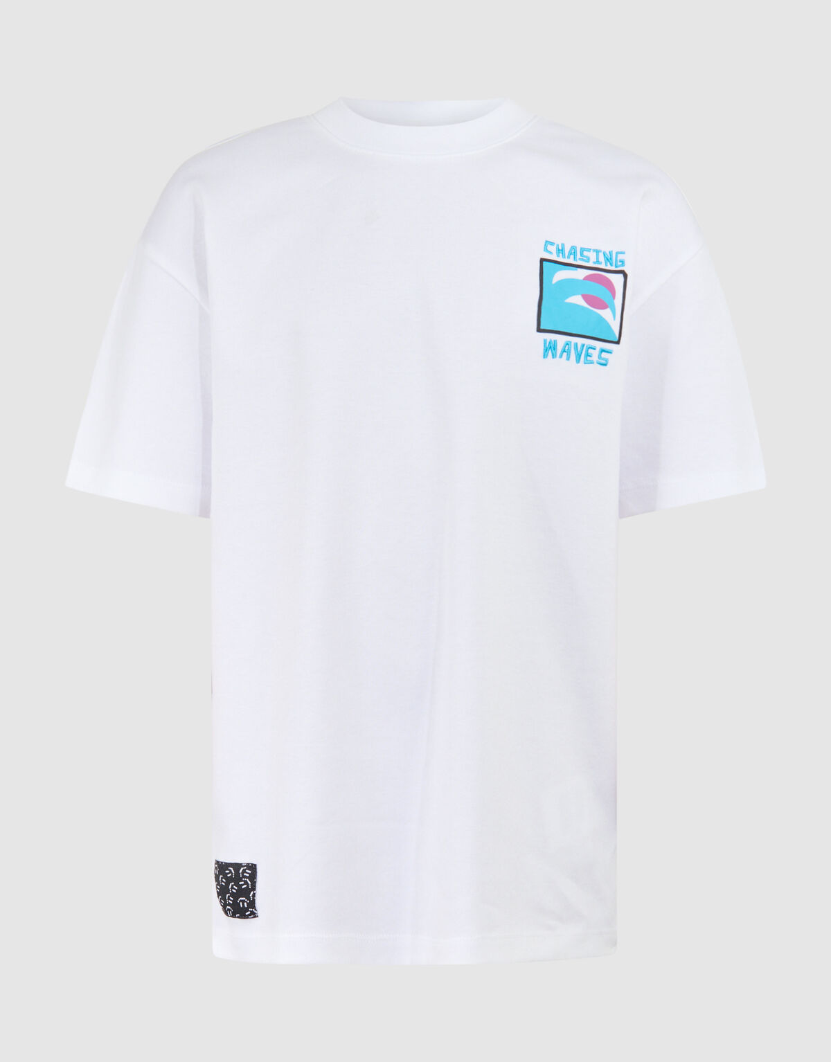 Waves Artwork T-shirt Wit SHOEBY BOYS