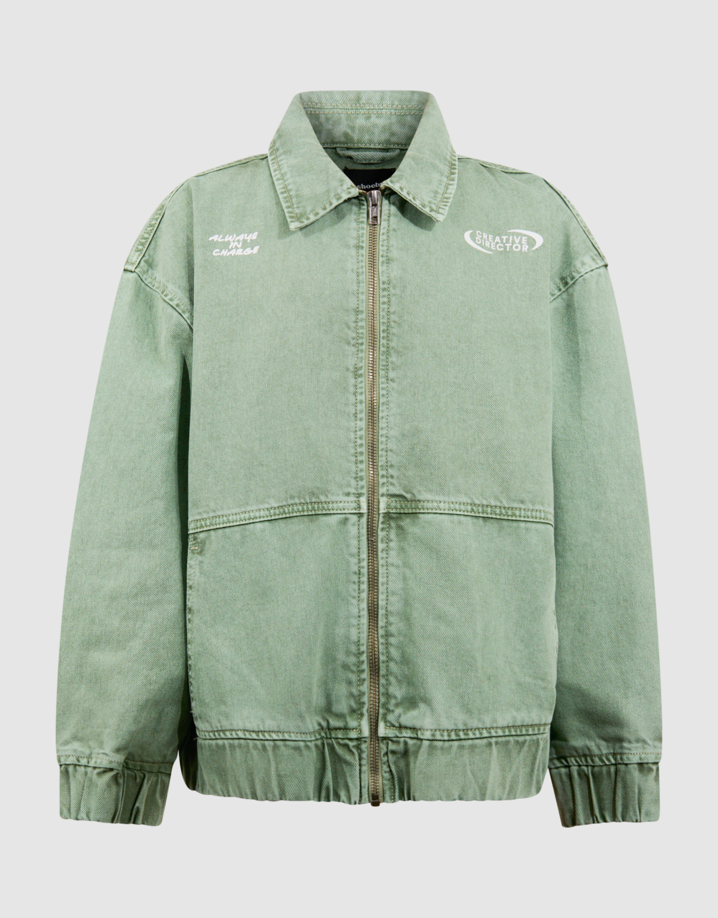 Creative Artwork Bomber Jack Lichtgroen SHOEBY BOYS