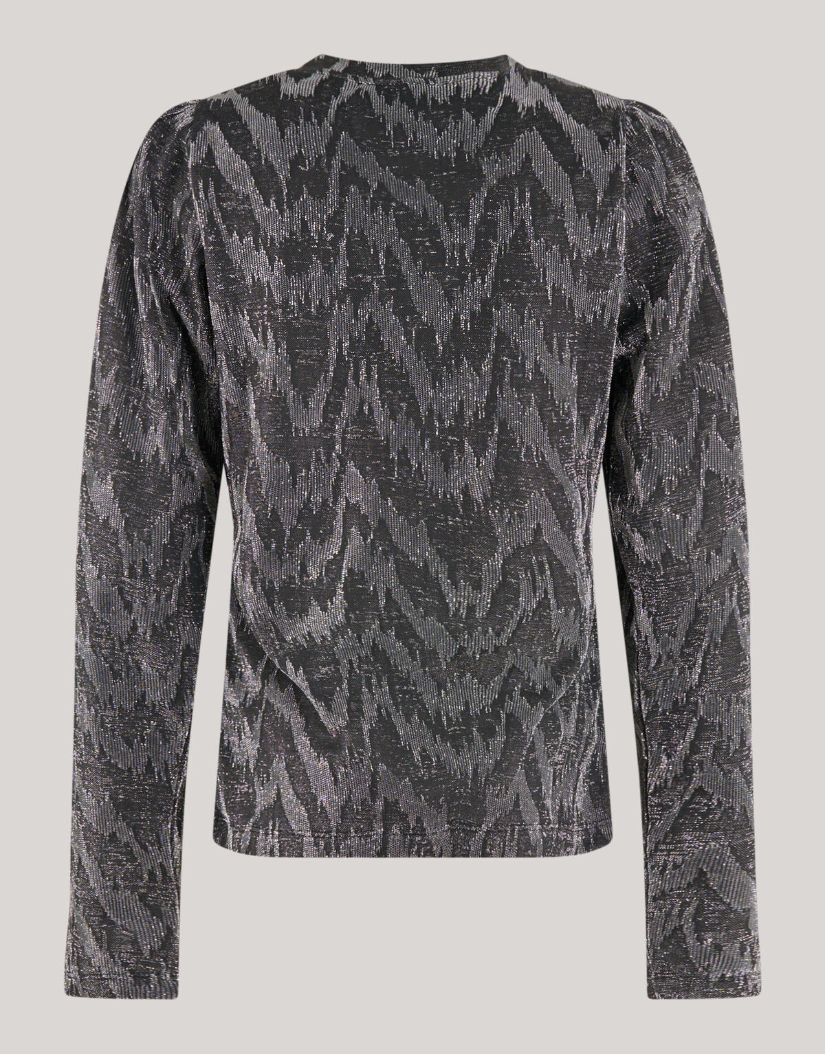 Lurex V-hals Top Zwart SHOEBY WOMEN