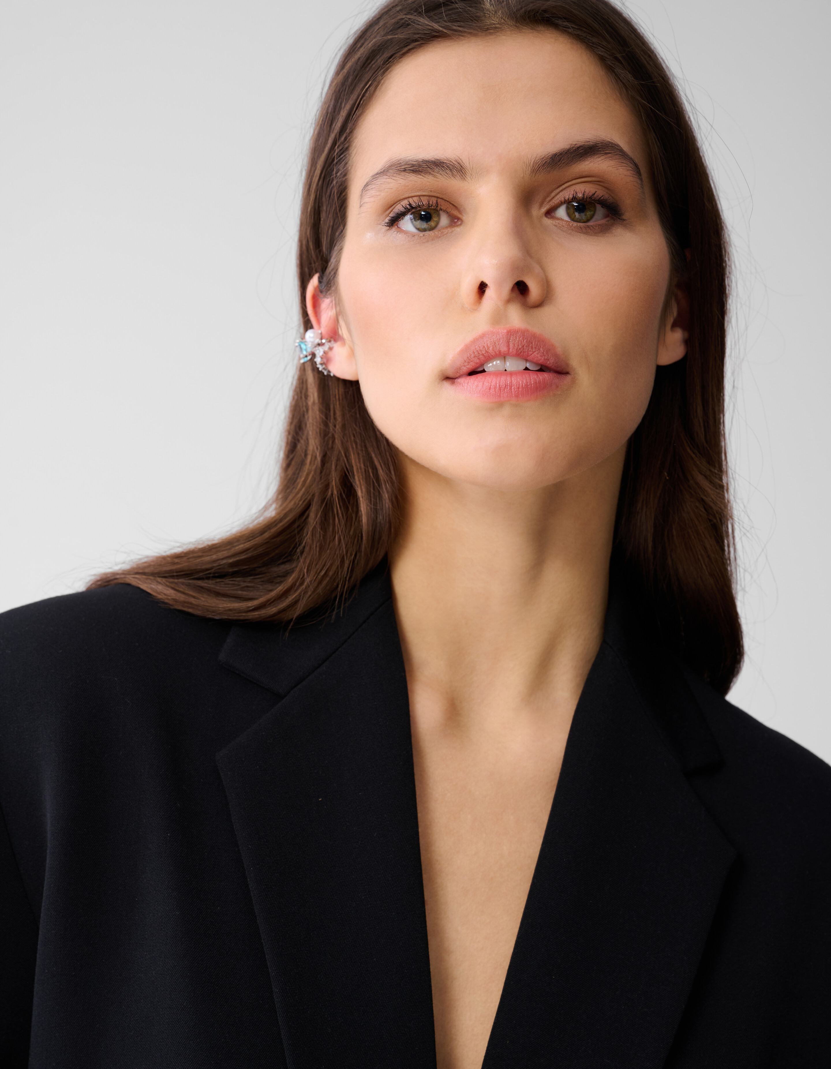 Oversized Blazer Zwart By Monica SHOEBY WOMEN