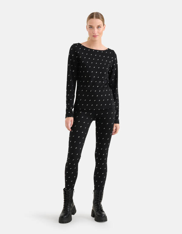 Strass Legging Zwart By Mieke SHOEBY WOMEN