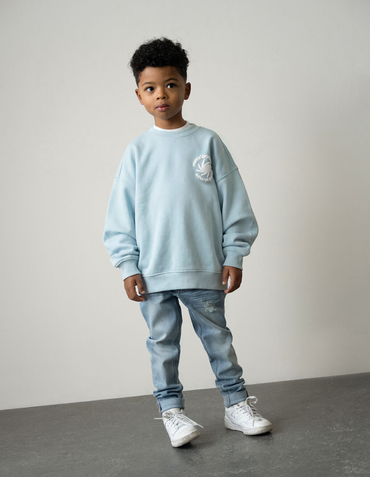 Tapered Fit Jeans Lichtblauw SHOEBY BOYS