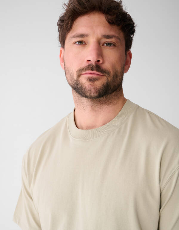 Fancy Artwork T-shirt Lichtgroen SHOEBY MEN