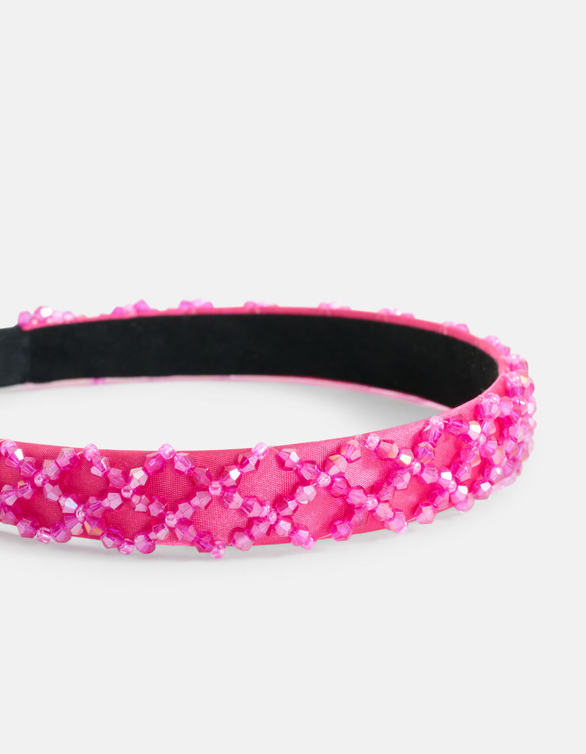 Beaded Haarband Roze SHOEBY ACCESSOIRES
